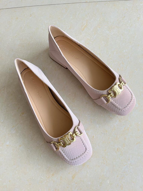 High Quality Snack Skin Printed Ladies Pump Heels Sandals